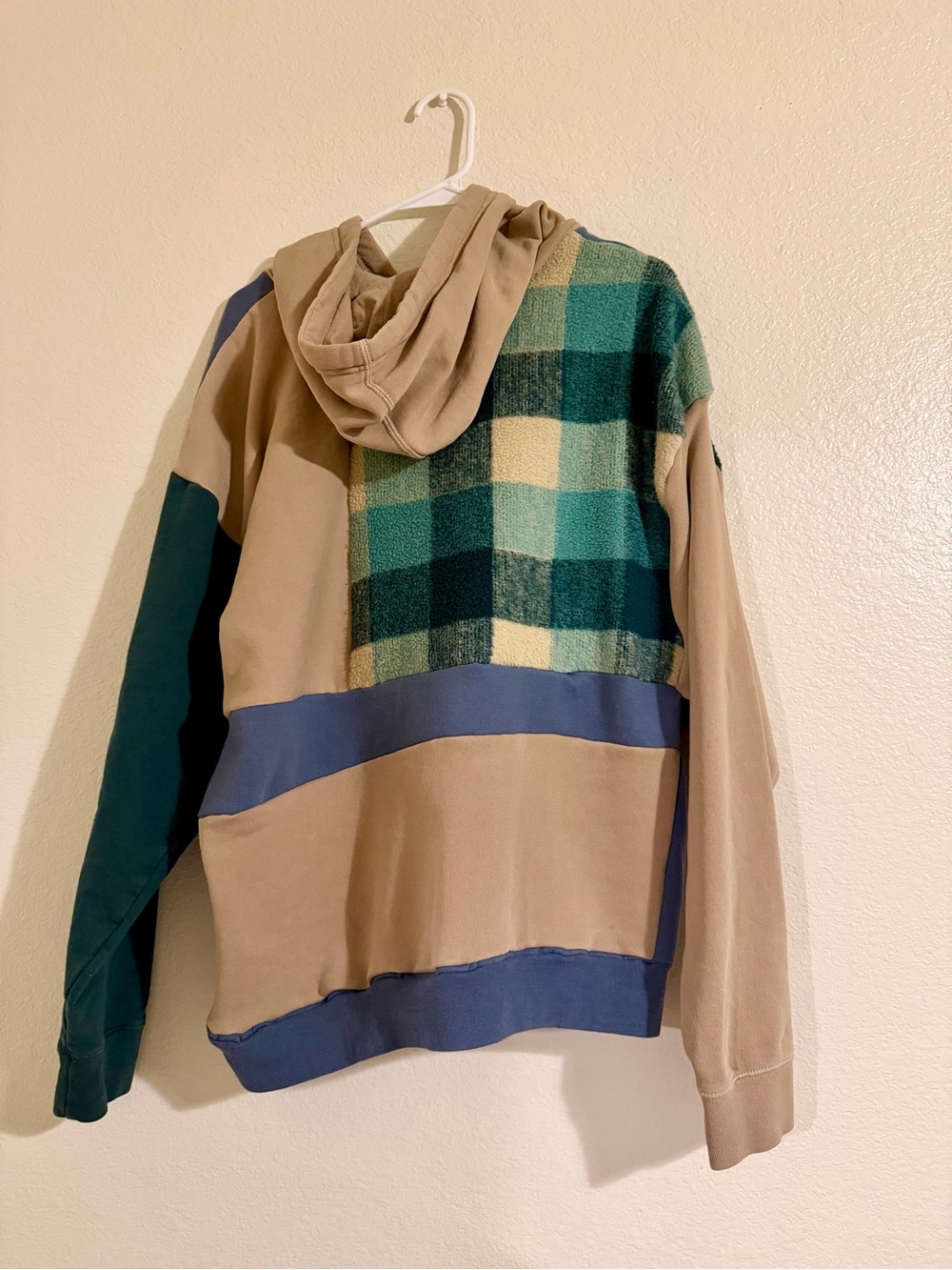 Handmade Rip Curl patchwork Hoodie - Picture 2 of 4